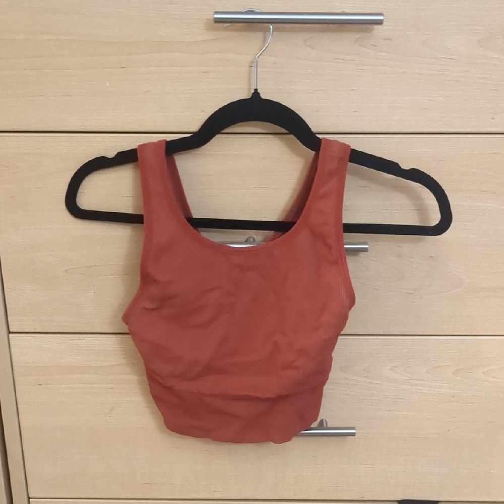 Victoria's Secret Rust Crop Top